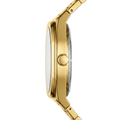 HeroForce 5042A Skeleton - side profile, metal case, crown, strap