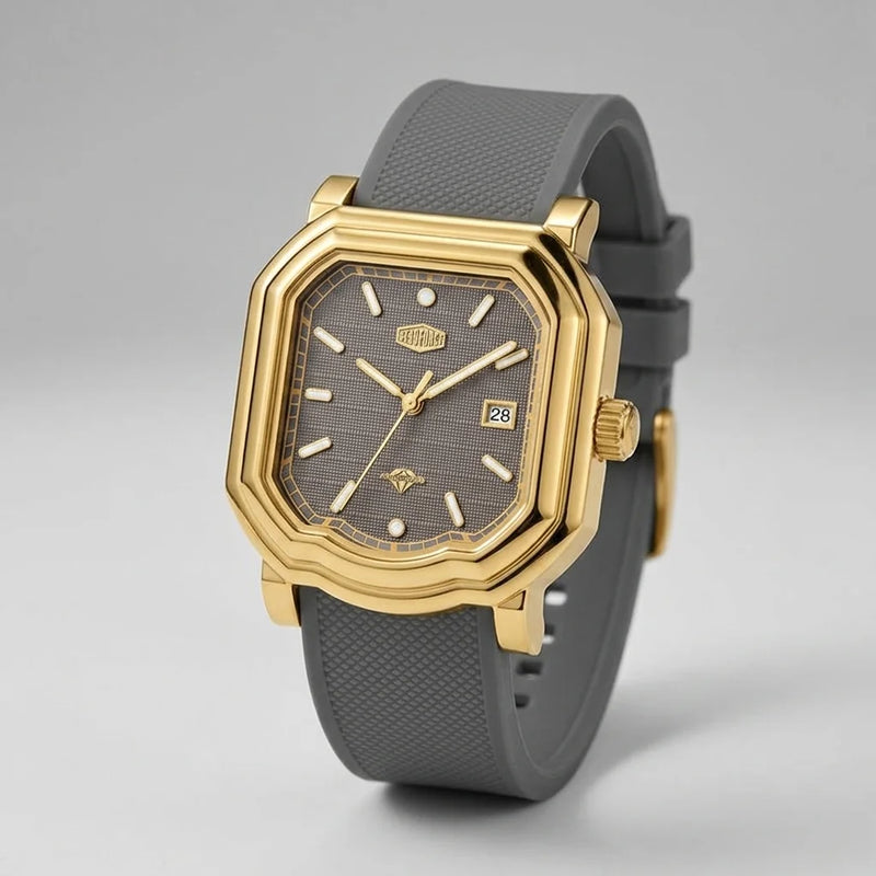 HeroForce 5051P Square Bu - square luxury timepiece