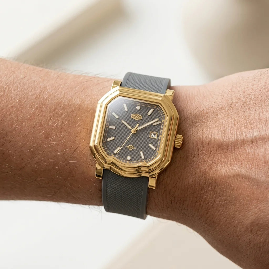 HeroForce 5051P Square Bu - worn wrist, luxury, natural light