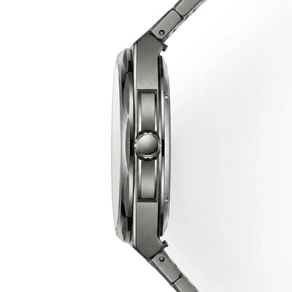 HeroForce 5053A Luxury Me - luxury watch, side profile, metal case, crown detail