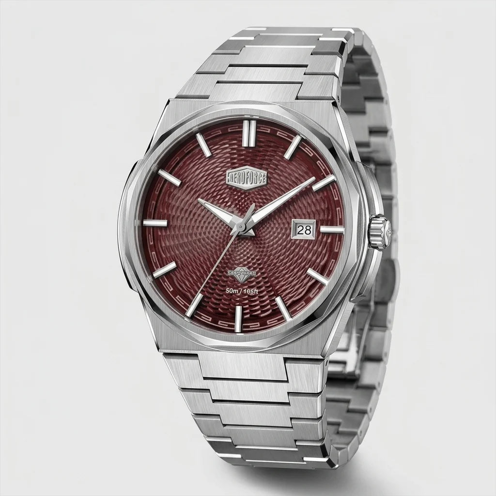 HeroForce 5053A Luxury Oc - premium steel chronograph
