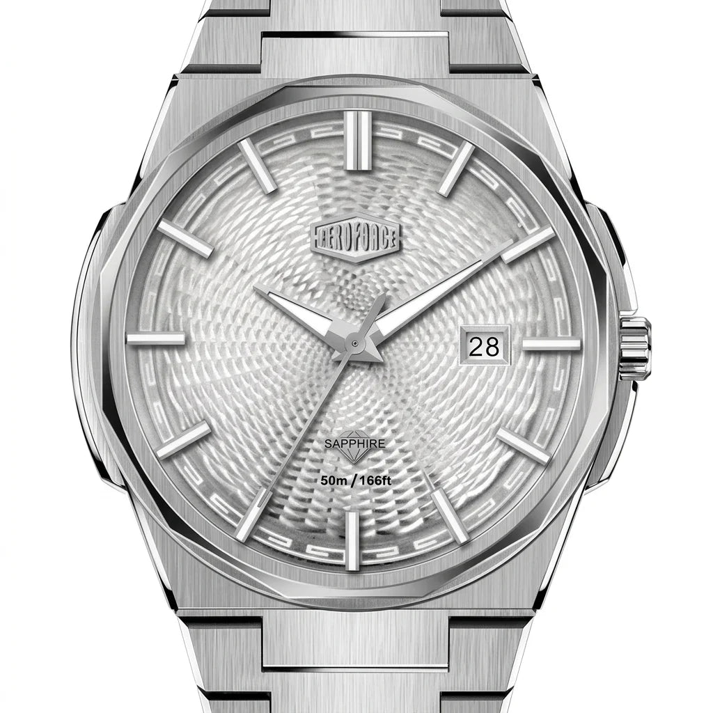 Heroforce 5053A Octagonal - octagonal dial, sharp details, luxury watch