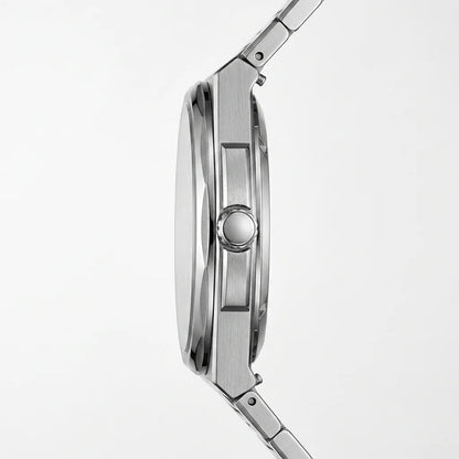 Heroforce 5053A Octagonal - side profile, luxury watch, metal case, watch crown