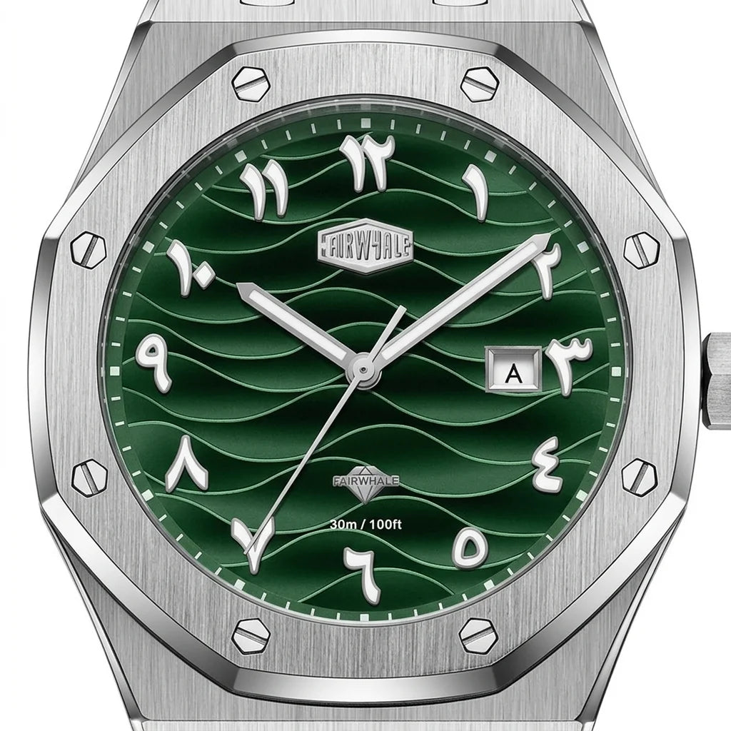 HeroForce 5070B Octagonal - luxury dial, crisp details