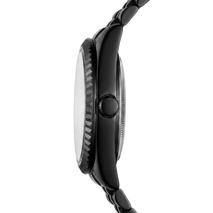 HeroForce 5083 Luxury Ana - lateral profile, polished metal, crown, bracelet