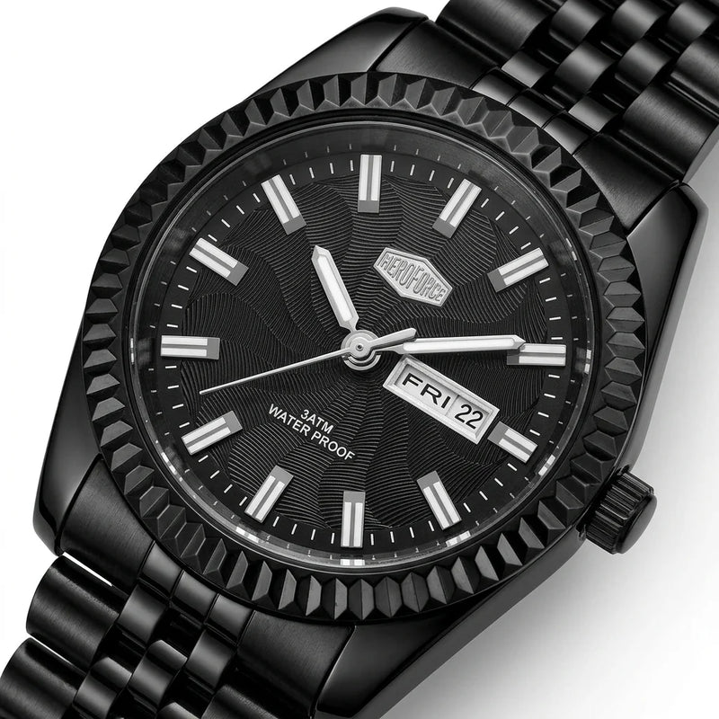 HeroForce 5083 Luxury Ana - macro dial crisp studio luxury